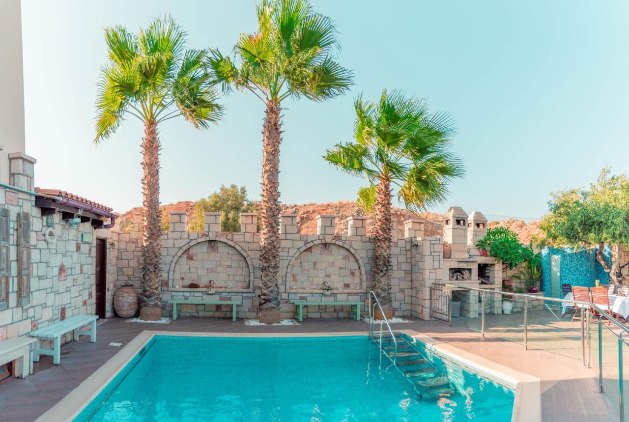 Luxury Villa Karteros Esterno foto